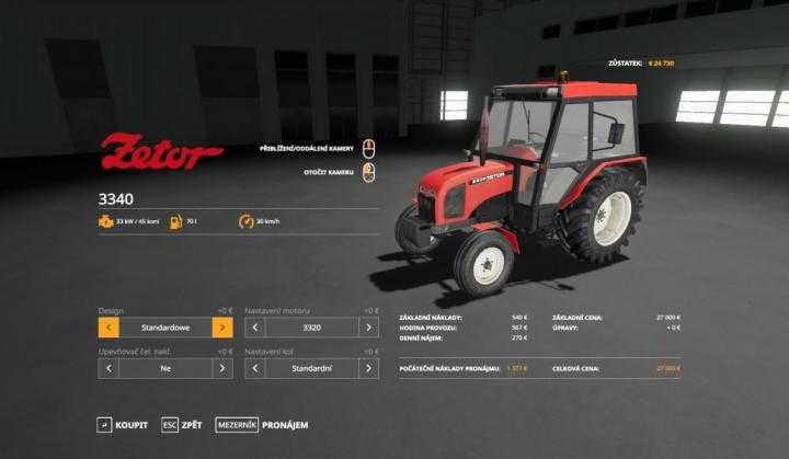 FS19 – Zetor Xx20 Pack V1