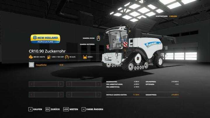 FS19 – Zuckerrohr Ernter Pack V1.5.1