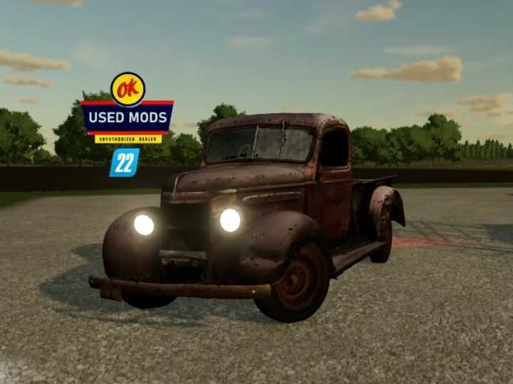 1937 Gmc Truck Rusty V2.0 FS22