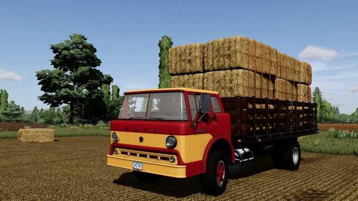 1957 Ford C600 Flatbed V2.1 FS22