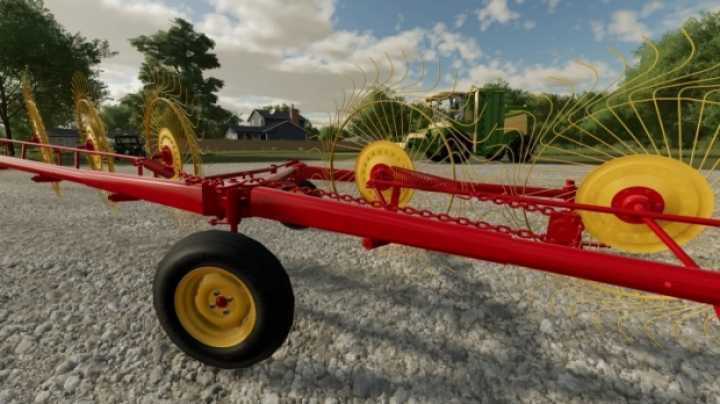 1978 6 Wheel Hay Rake V1.0 FS22