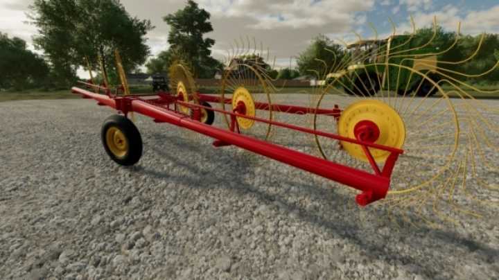 1978 6 Wheel Hay Rake V1.0 FS22