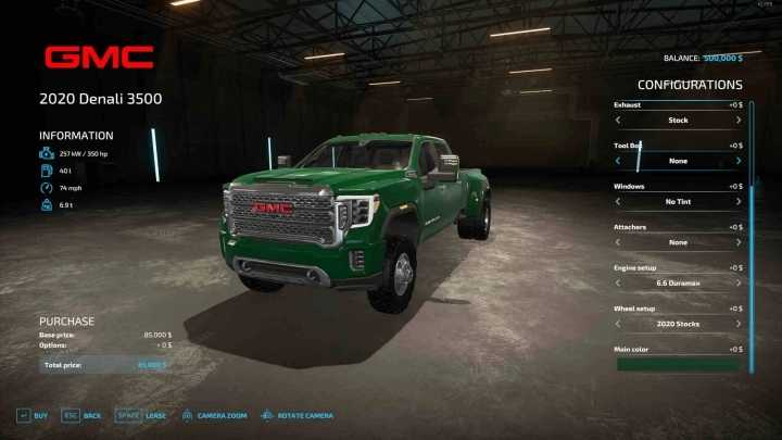 2020 Gmc Denali V1.0 FS22