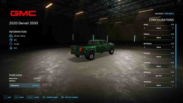 2020 Gmc Denali V1.0 FS22