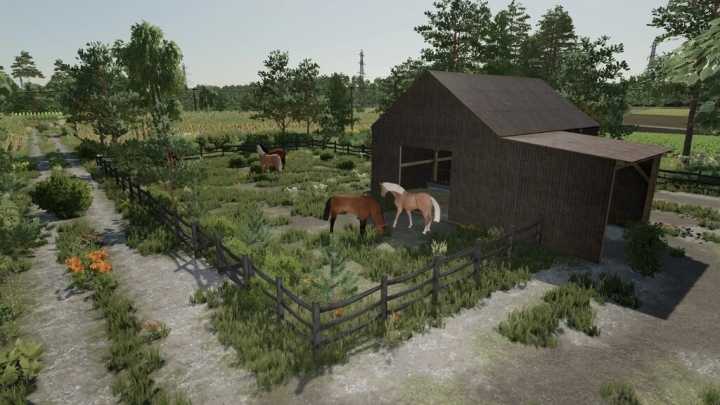 A Small Horse Stable V1.0 FS22