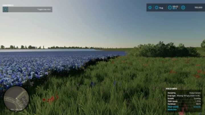 Agricultural Land Map V1.0.1.0 FS22