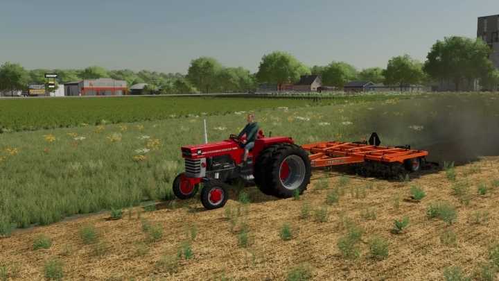 Allis Chalmers 1200 Field Cultivator V1.0 FS22