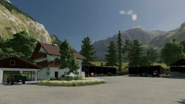 Alpine Farm Buildings Pack V1.0 FS22