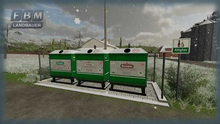 Altglas Container Pack V1.0 FS22