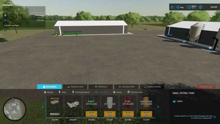 Asm Liquid Storage Pack V1.0 FS22