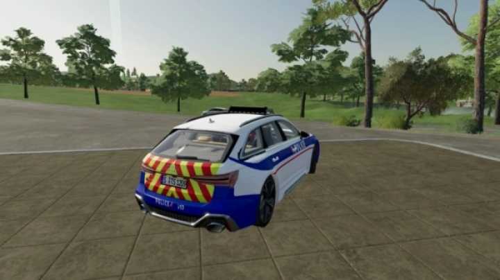 Audi Rs6 Police V1.1 FS22