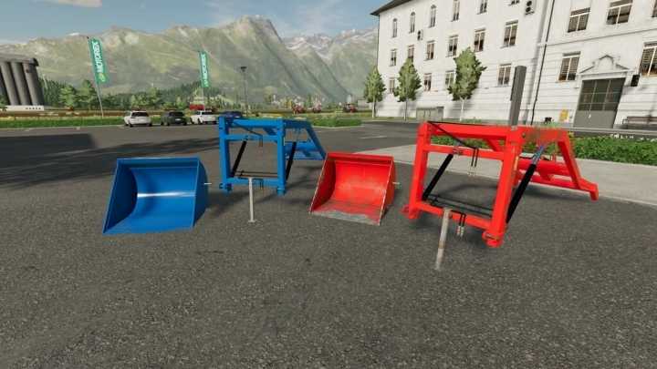 Back Loader Pack V1.0 FS22