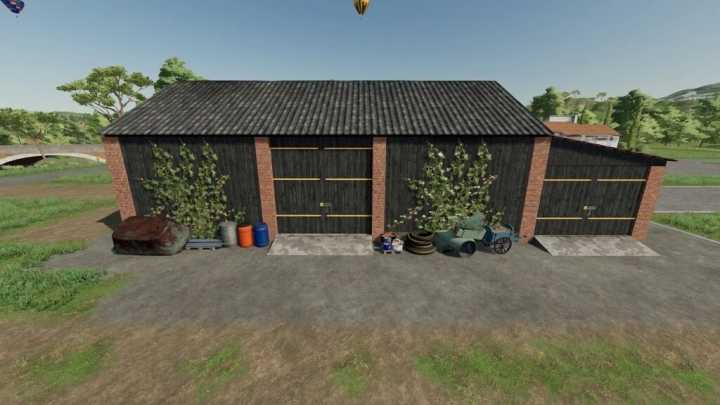 Barn With Garage V1.1.0.0 FS22