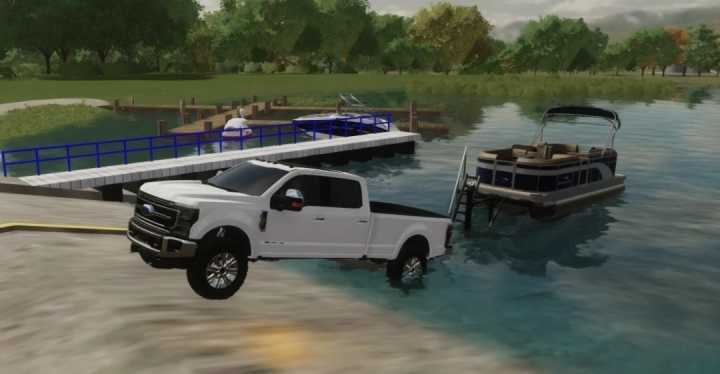 Bennington Pontoon Boat V2.0 FS22