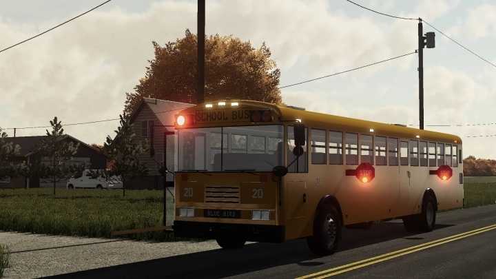 Blue Bird School Bus V1.0 FS22