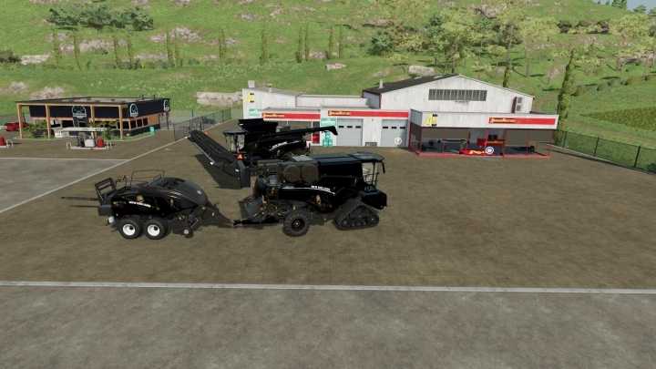 Bones Newholland Cr 1090 Harvester Pack V1.0 FS22