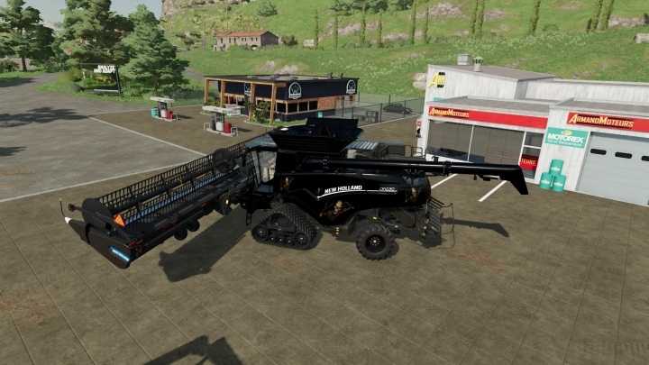 Bones Newholland Cr 1090 Harvester Pack V1.0 FS22