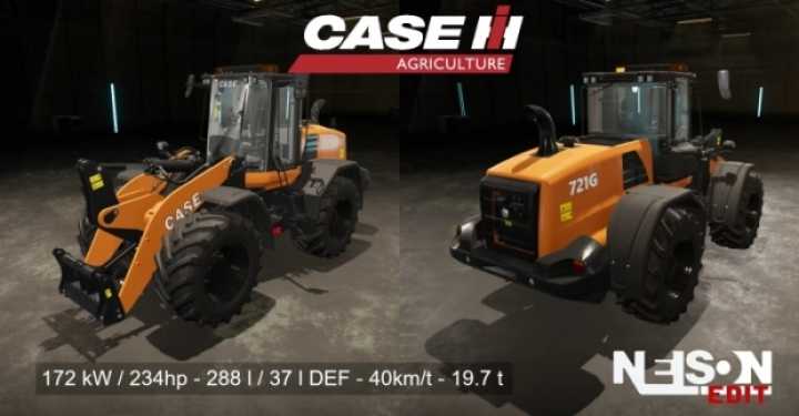 Case 721G Frontloader V1.0 FS22