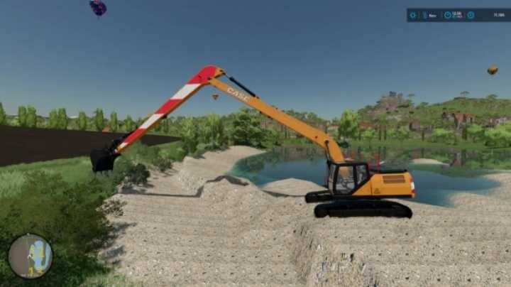 Case Cx250D Long Reach Excavator V1.0 FS22