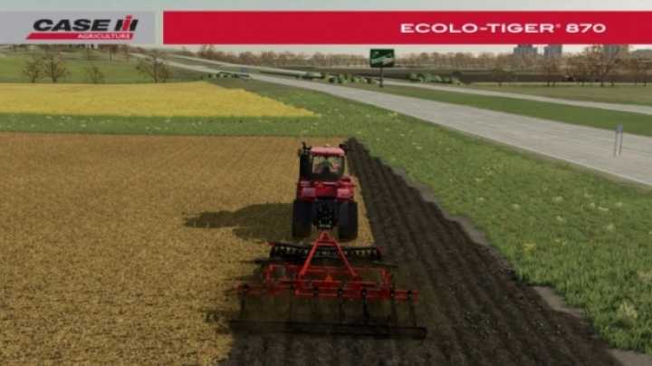 Case Ih 870 Ecolo-Tiger 9 Shank Disk Ripper V1.0 FS22