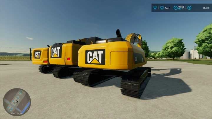 Cat 30 Ton Excavator Pack V1.0 FS22