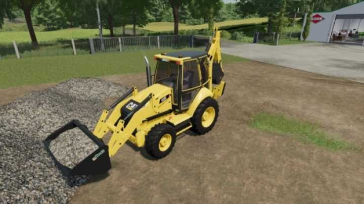 Cat 420F Backhoe Loader V2.0 FS22