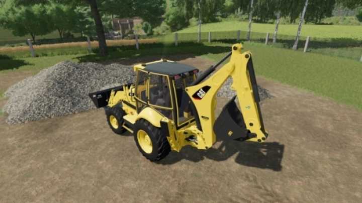 Cat 420F Backhoe Loader V2.0 FS22