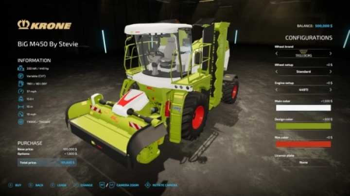 Claas Big M 450 V1.0 FS22