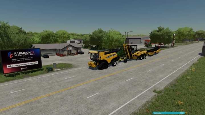 Claas Krone Pack With Lizard R90 And Attment V1.0 FS22