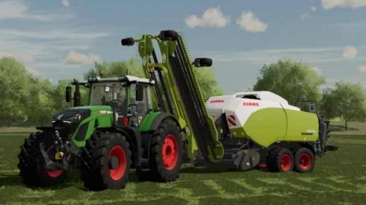 Claas Quadrant 5300 + Nadal R90 V1.0 FS22