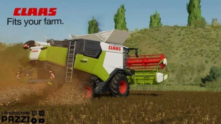 Claas Trion 700 Harvester V1.0 FS22