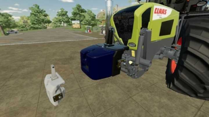 Claas W900/W600 + 600Kg Weight V1.0 FS22