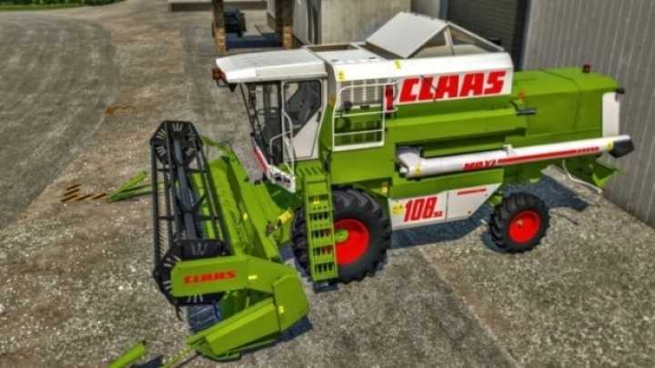 Claastx Header 6M For Claas Mega V1.0 FS22