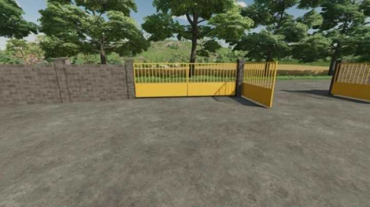 Concrete Fences V1.0 FS22