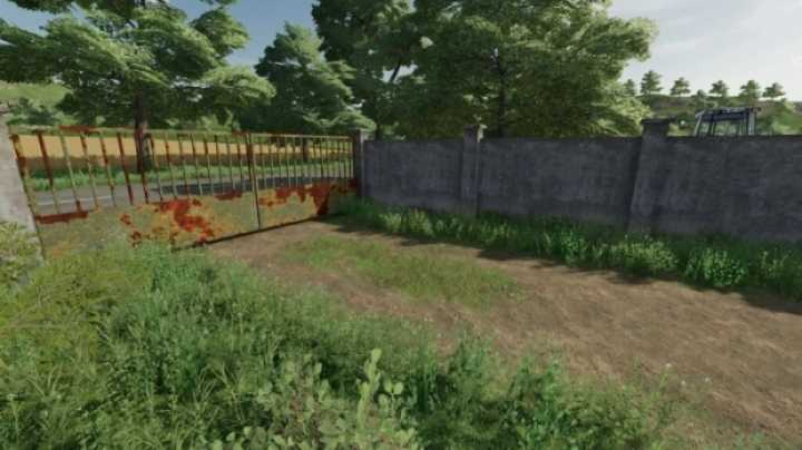 Concrete Fences V1.0 FS22