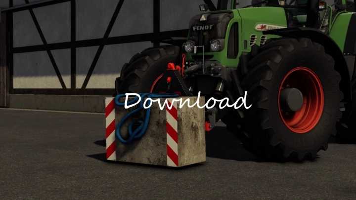 Concrete Weight 800Kg V1.0 FS22