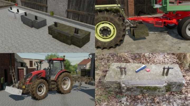 Concrete Weight V1.0 FS22