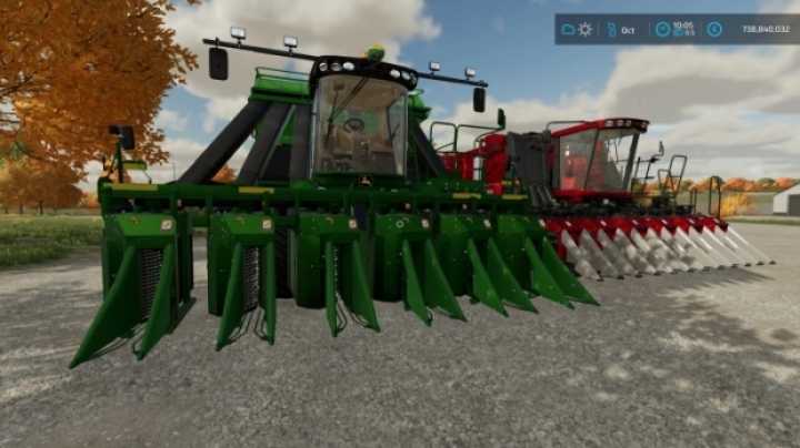 Cotten Module Jd Case Woodworm V1.0 FS22