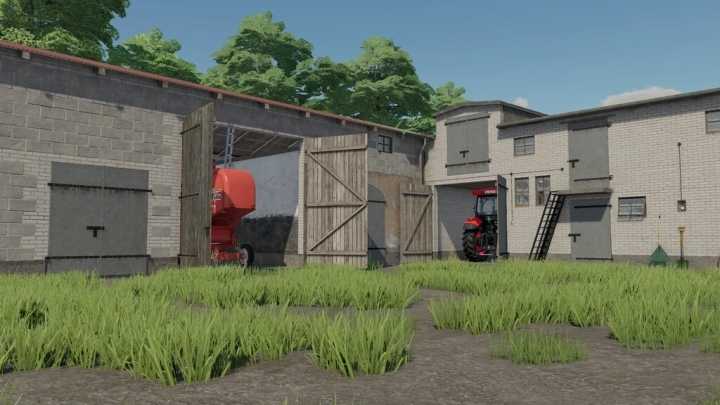 Cowshed With Barn V1.0.0.1 FS22