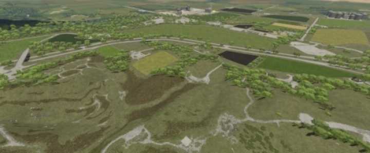 Creek Hawk Goldfull Farm Map V1.0.0.3 FS22