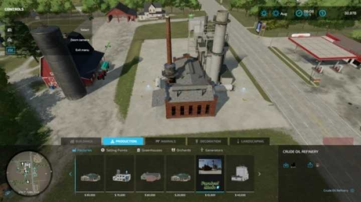 Crude Oil Refinery V1.0 FS22