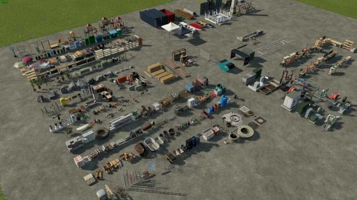 Decoration Package (Prefab) V1.0.0.2 FS22