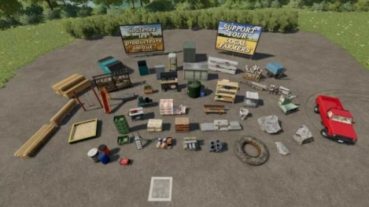 Decorative Details Pack V1.0 FS22