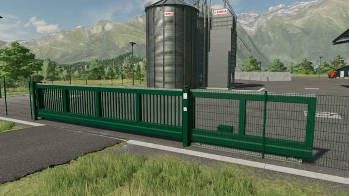 Double Rod Mat Fence Pack V1.0 FS22