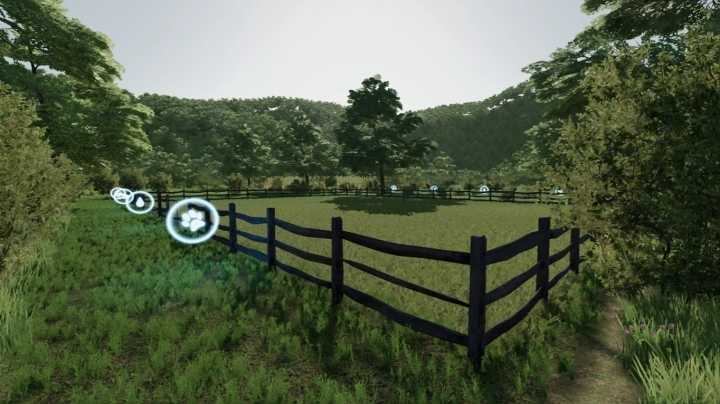 Duo Cow Pature Fences V1.0 FS22