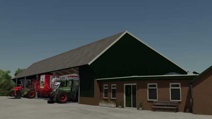 Dutch Contractor Shed V1.0 FS22