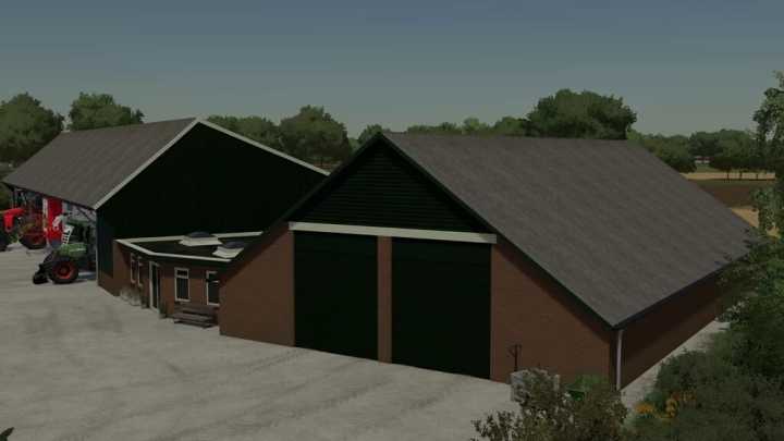 Dutch Contractor Shed V1.0 FS22