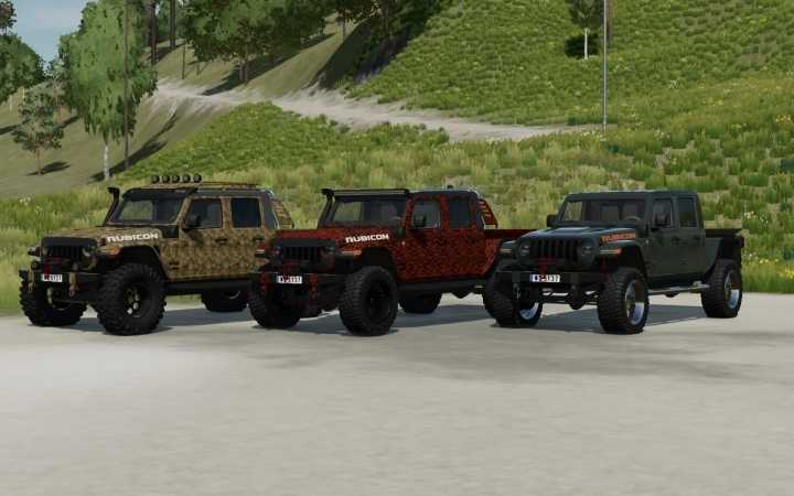 Edm Jeep Gladiator Rubicon V1.1 FS22