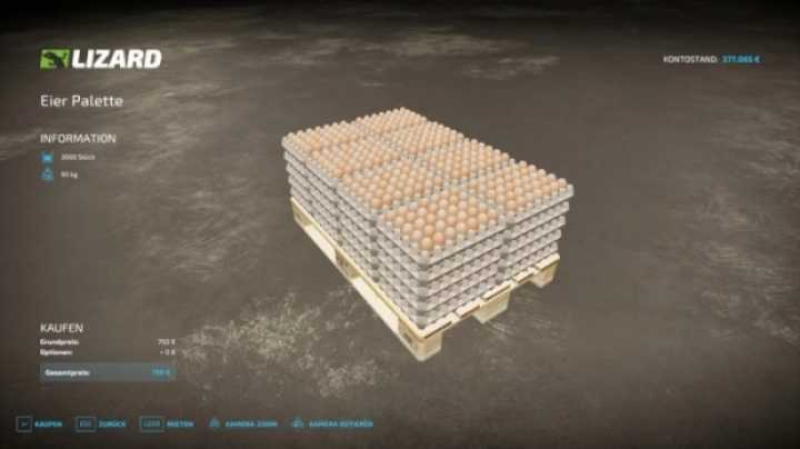 Eggs Pallet V1.1 FS22