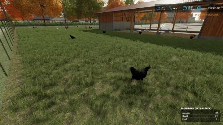 Extra Large Chicken Coop For 25000 Animals V1.0.0.3 FS22